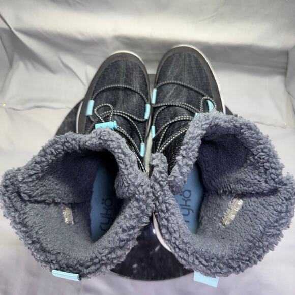 Ryka Aubonne Winter Boot Blue/Grey Weather Proof Women's Size 9.5M US - Picture 6 of 8
